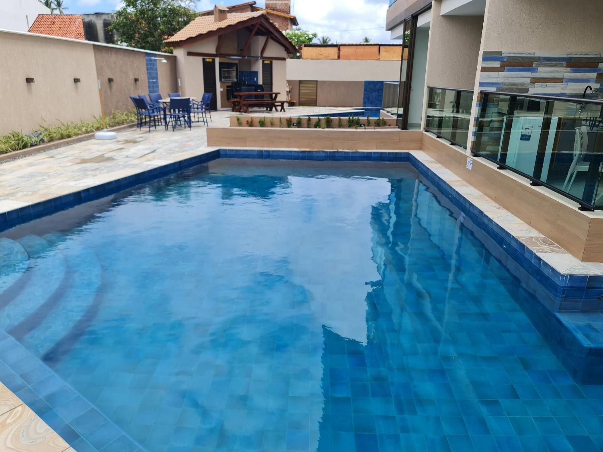 Encantador Flat Perto Da Cativante Praia De Merepe Pôrto das Galinhas Exteriör bild