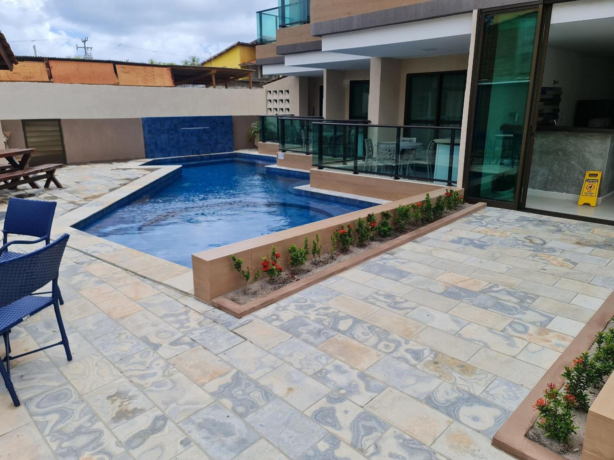 Encantador Flat Perto Da Cativante Praia De Merepe Pôrto das Galinhas Exteriör bild